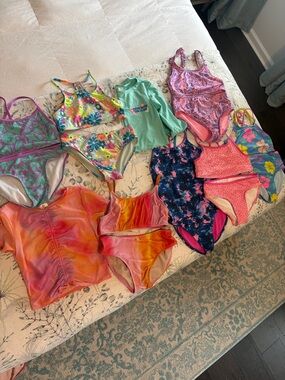 Target XL Girls Bikini’s & One Under Armor One Piece